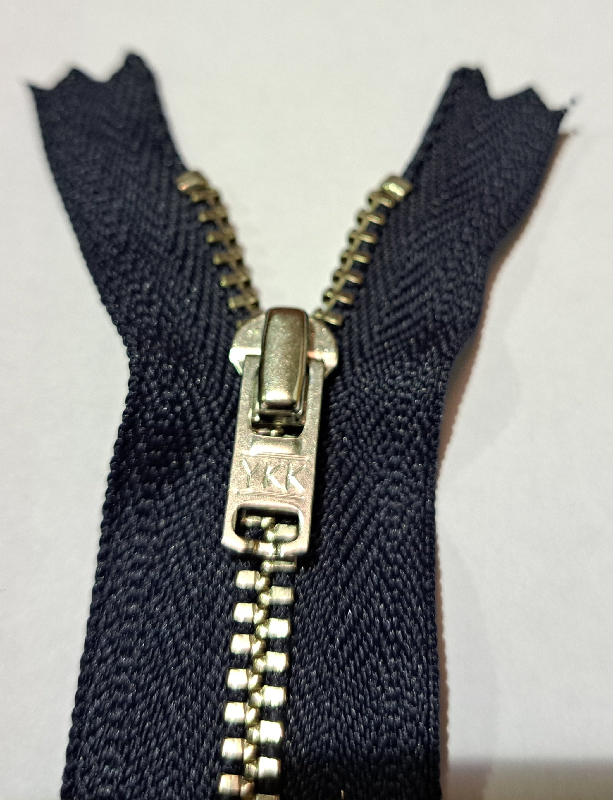 YGNC 456 Nickel Silver Trouser Zips 23cm/9" Zip