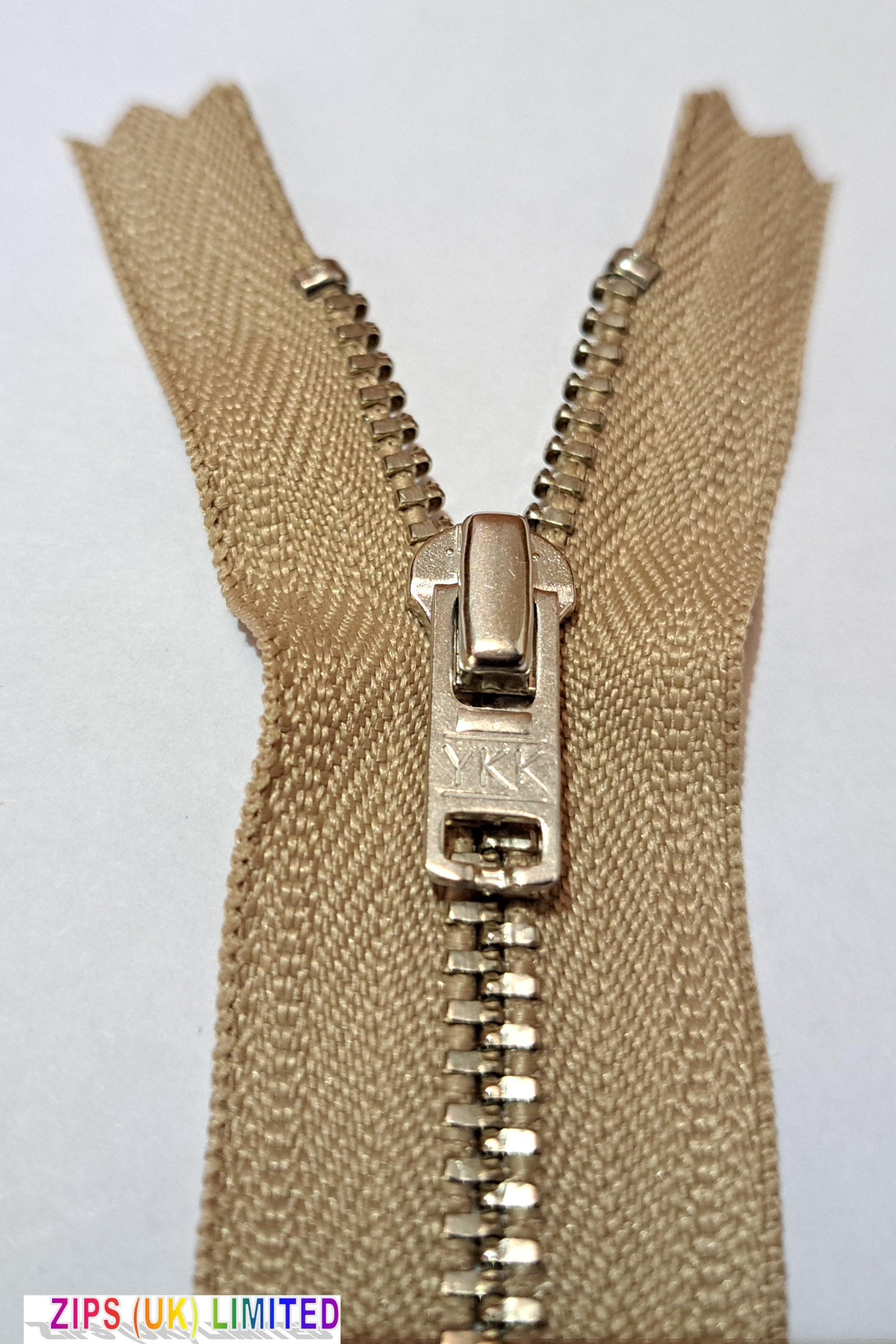 YGNC 456 Nickel Silver Trouser Zips 23cm/9" Zip
