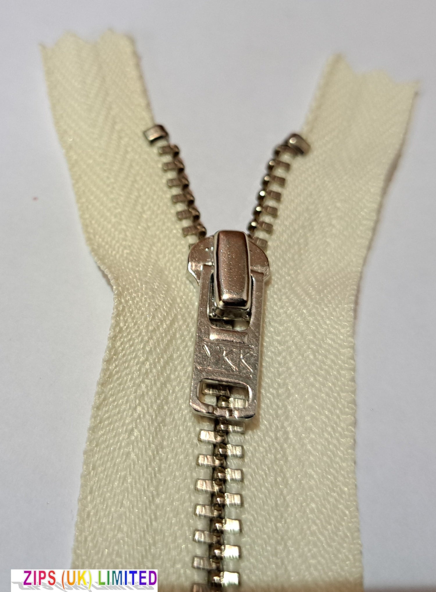 YGNC 456 Nickel Silver Trouser Zips 23cm/9" Zip