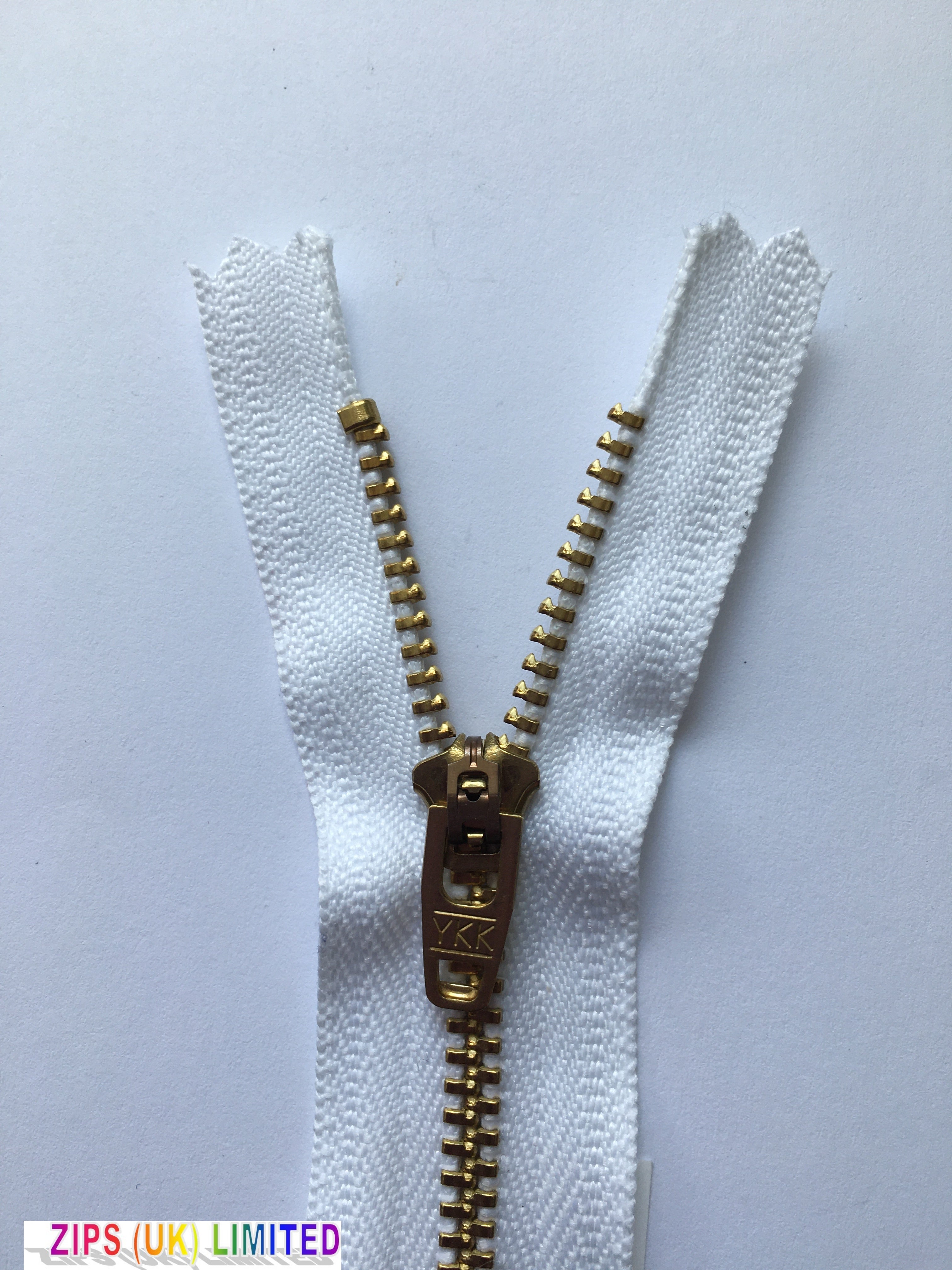 YGC459 Brass Jean Zip 13cm/5" Zip