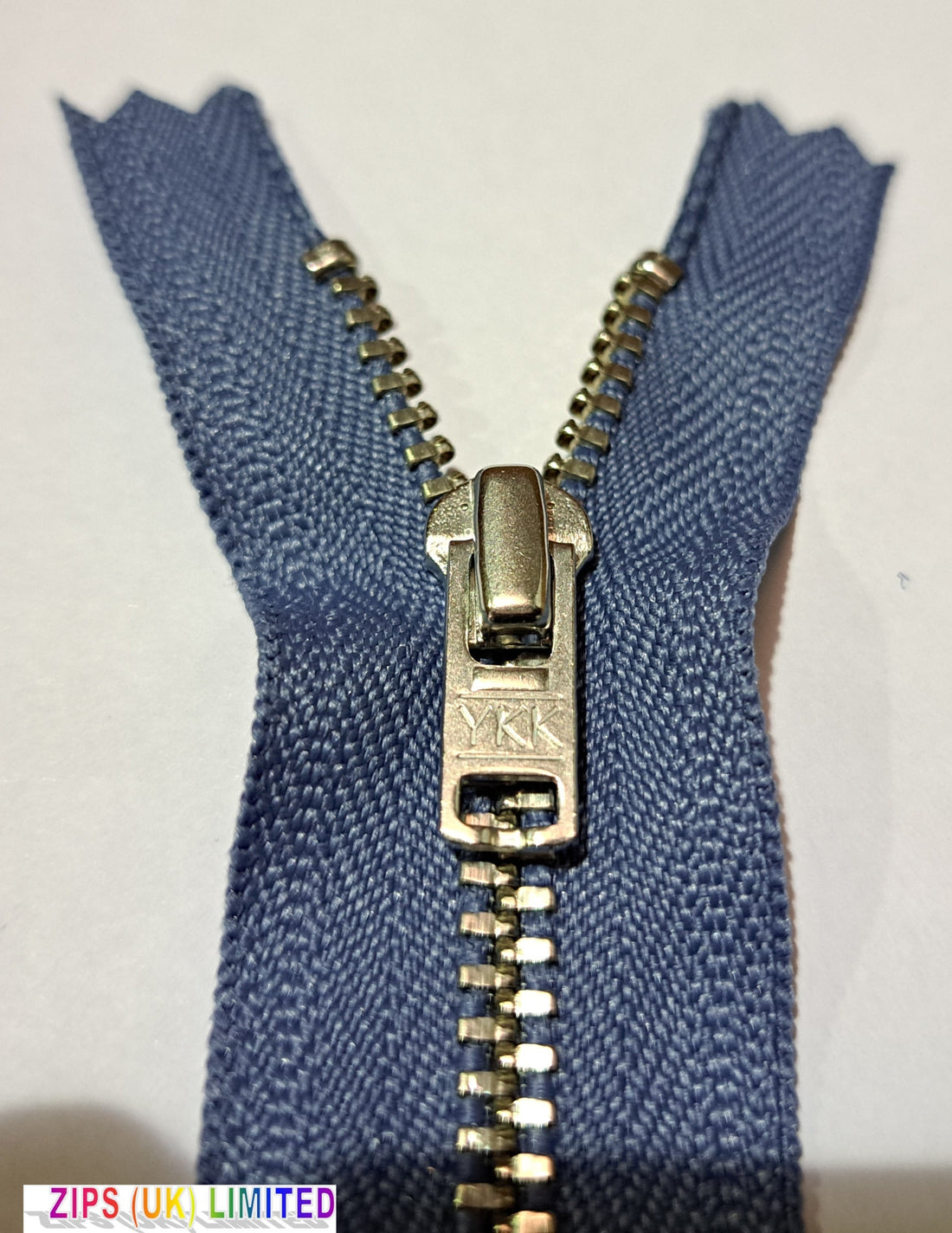 YGNC 456 Nickel Silver Trouser Zips 15cm/6" Zip